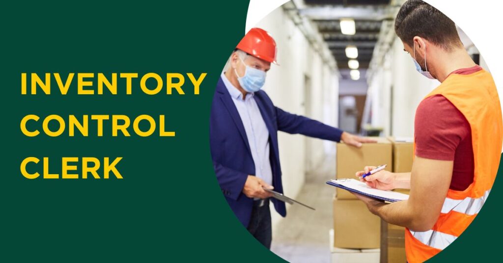 Inventory Control Clerk Needed for Dubai